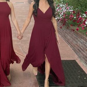 Lulus bridesmaid dress